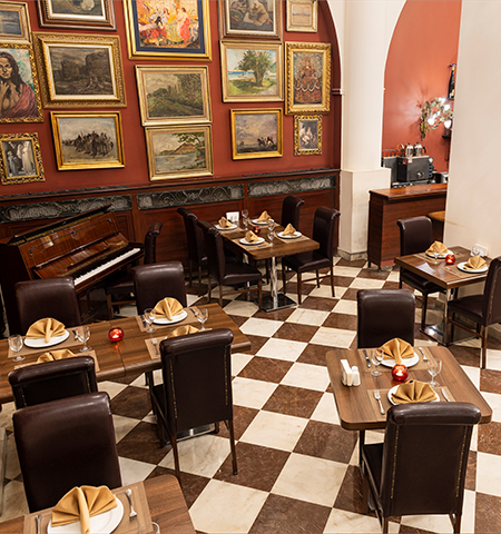 Guests who make a room reservation through our website will receive a 15% discount at our A La Carte Restaurant.